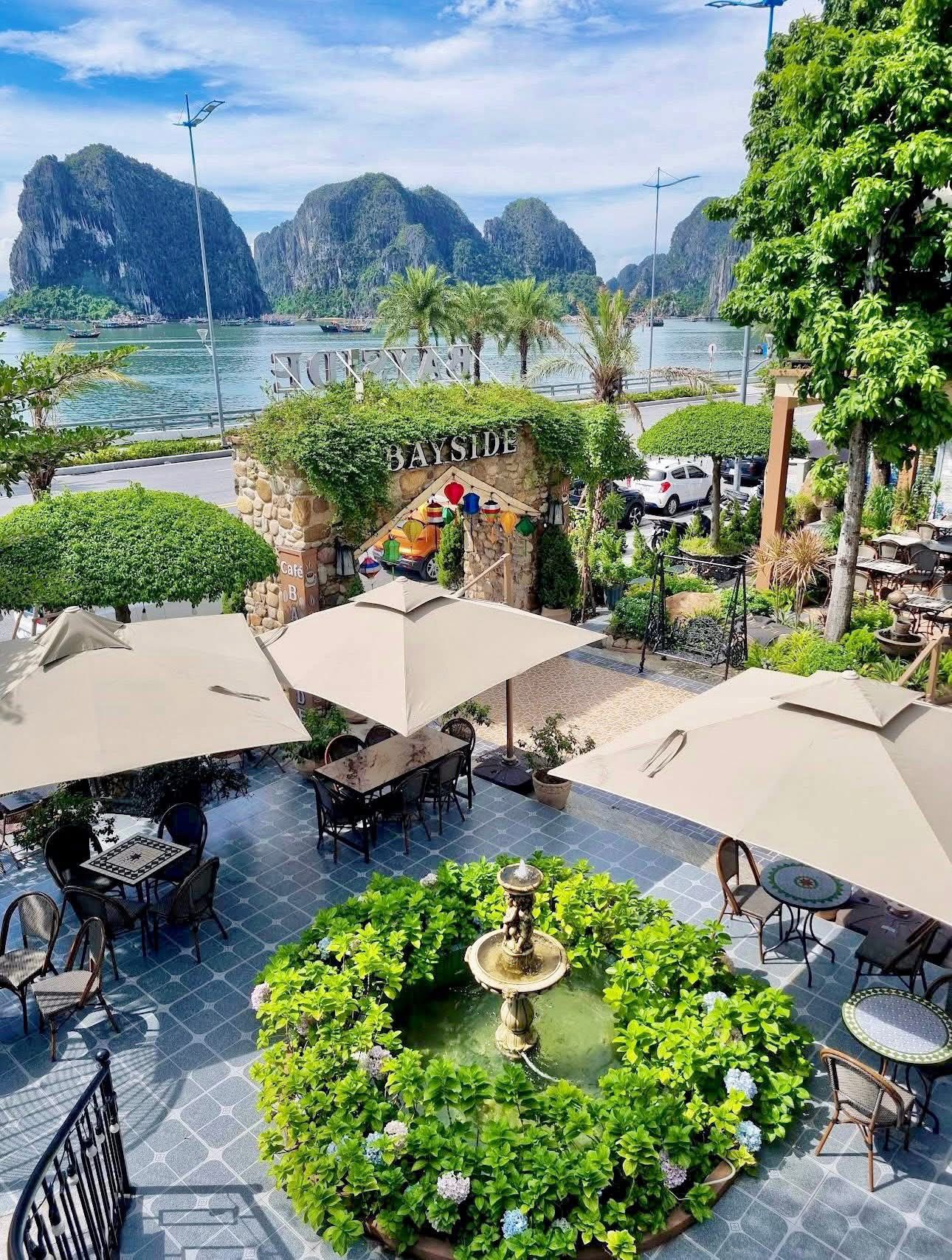 Nhìn từ trên cao – khu vườn Bayside